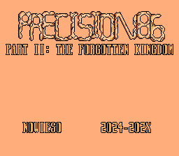 Precision86 Part 2 Title Screen